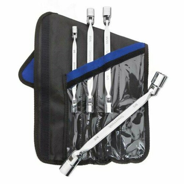 Williams Dbl Flex-Head Wrench Set 12691